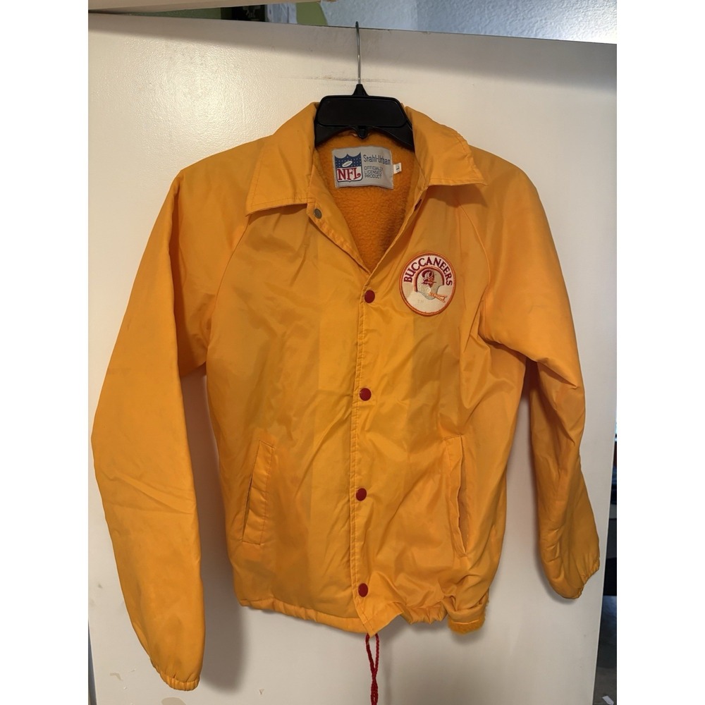 Vintage 70s Stahl Urban Tampa Bay Bucs Creamsicle Jacket Youth L